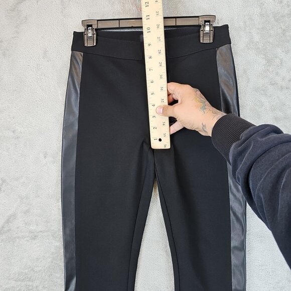 Paige Pants Womens Size 26 Black Transcend Knit Karlee Mid Rise Skinny Ankle - Picture 11 of 15